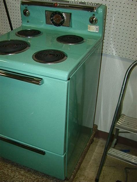 turquoise stove for sale